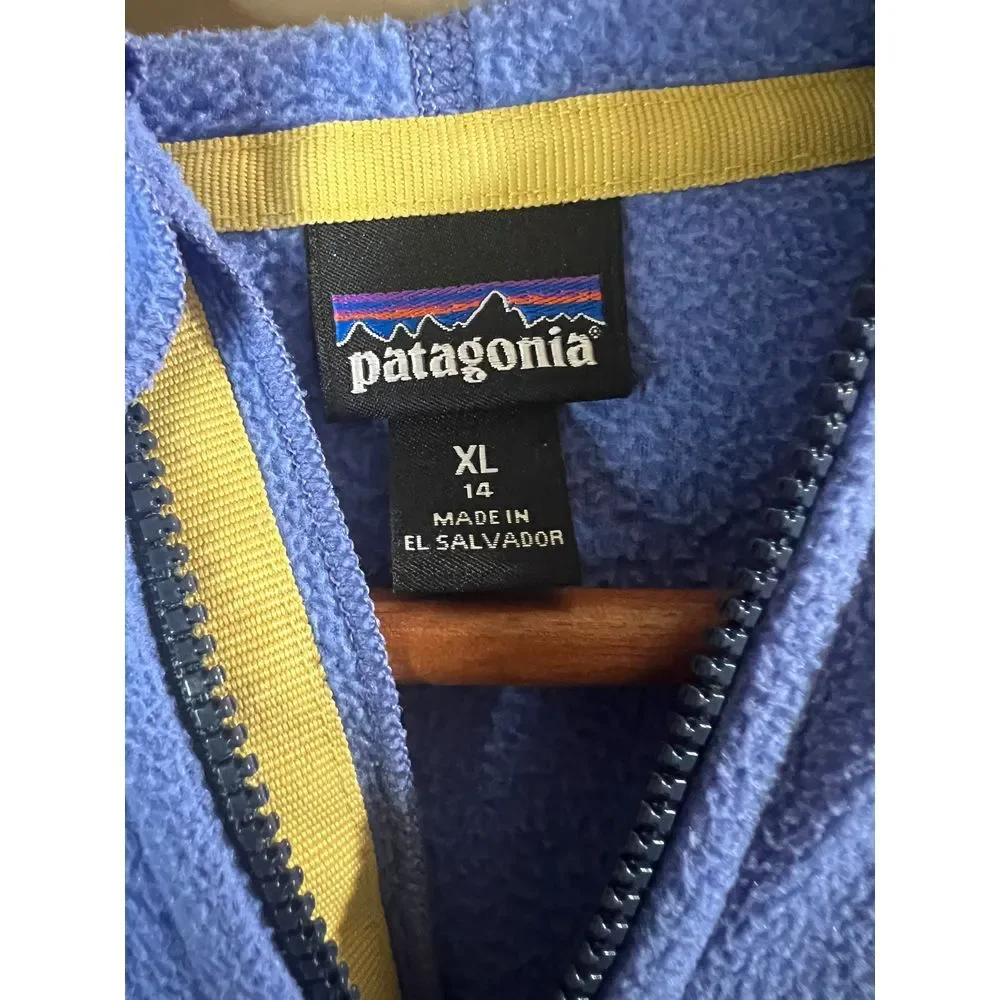 Patagonia Micro D Snap-T Jacket - Girls‎ XL / 14 - Picture 4 of 8